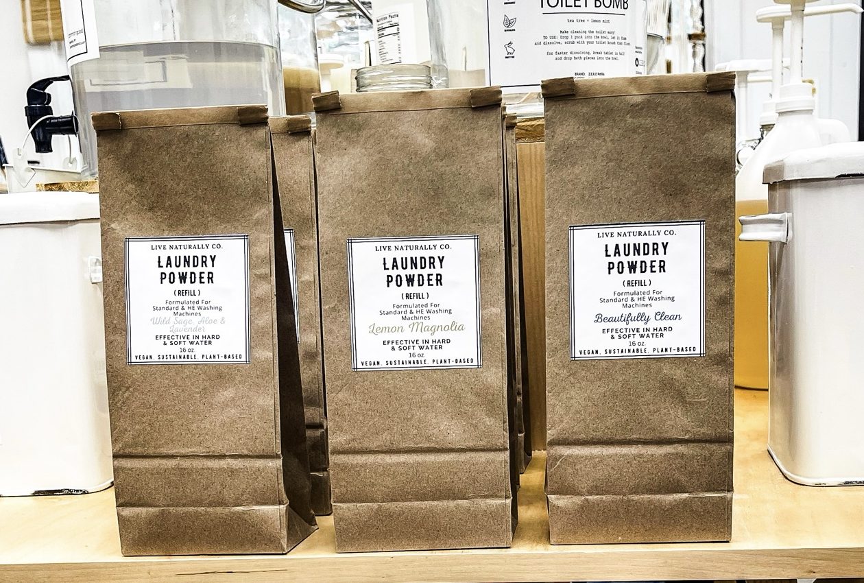co⭐︎NATURAL LAUNDRY Sustainable Soap-Free Powdered Laundry Detergent